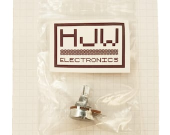 B2M or B5M High Resistance Value Mono Potentiometer Linear T18 Splined B BAS