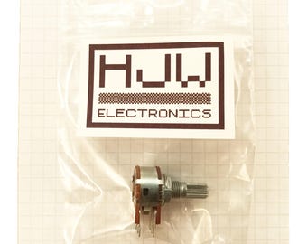 Stereo Potentiometer Reverse Logarithmic Taper Splined Shaft C ST