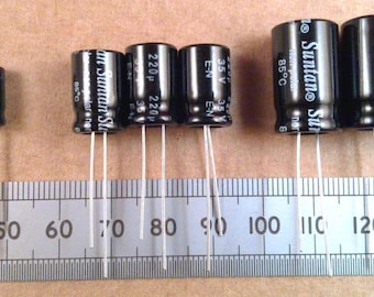 Bipolar Non Polar Electrolytic Capacitors Reversible NP Various Values