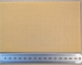 Plain Matrix Circuit Board 160 By 100mm SRBP Electronic Prototype 0.1 inch Pitch No Copper