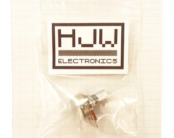 Potentiometer 6.3mm 0.25 Inch Round Shaft Pins 16mm Reverse Audio C RSP63