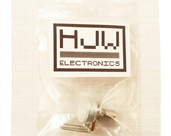 Linear Potentiometer Vertical Long Pin 6.35mm Round Shaft 16mm B VR63L