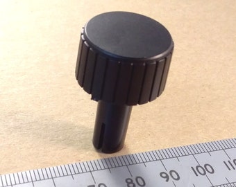 Through Panel Extension Knob for 6mm Splined Shaft T18 Pots 30mm Long 22mm Diameter