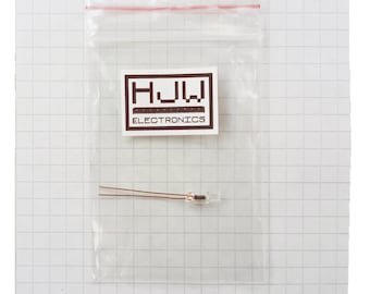 Neon Bulb 4mm Diameter Mains Indicator Glow Lamp